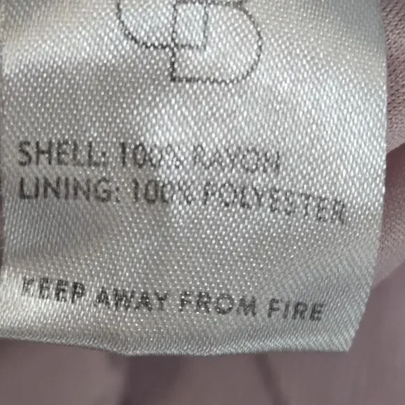 Baltic Born Jennifer Maxi Dress Womens XL Mauve Purple Pink Deep V-Neck - Picture 10 of 11